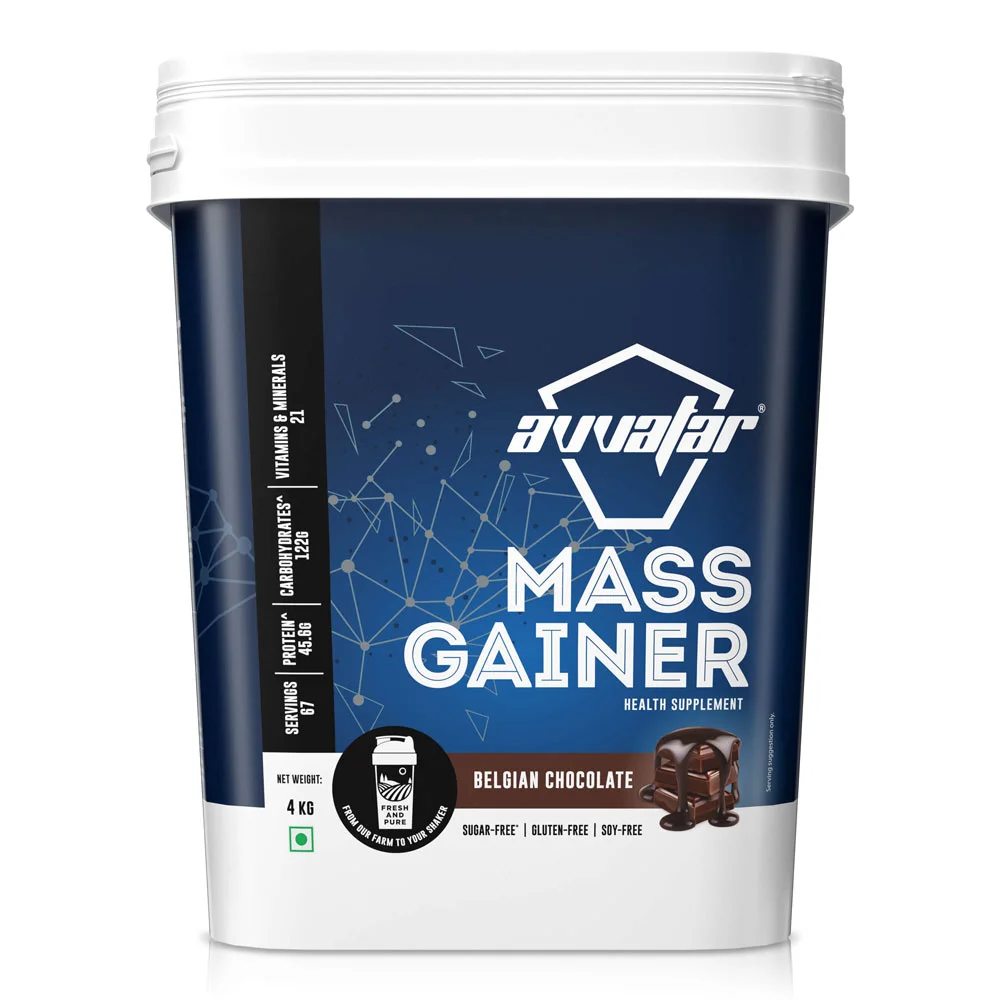 Avvatar Mass Gainer 4kg Blue